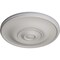 Ekena Millwork Jefferson Ceiling Medallion (Fits Canopies up to 2 7/8"), 11 3/4"OD x 3/8"P, Ultra Pure White CM12JEUWF - alternate 2